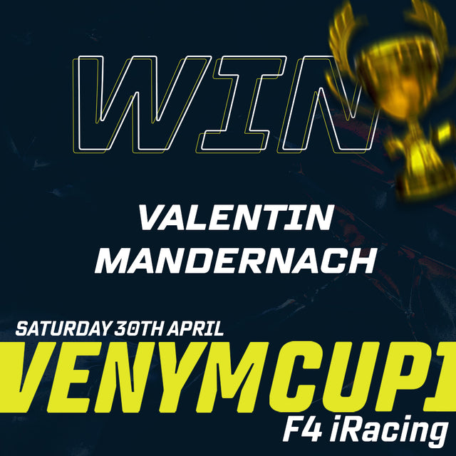 Venym Cup is over, Valentin Mandernach is our champion!